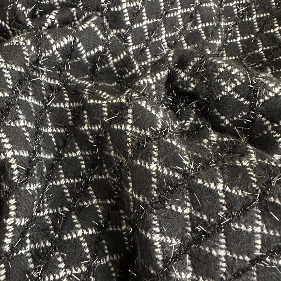 NWT White House Black Market Long Sleeve Eyelash Jacket w Snap Small #WHBM7 - Picture 6 of 10